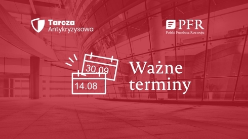 Zdjęcie do aktualności Ważne daty Tarczy Finansowej PFR dla mikro, małych i średnich firm
