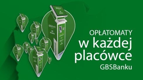 Zdjęcie do aktualności Już są! Świeżutko zamontowane! Wszystkie opłatomaty we wszystkich oddziałach GBSBanku.