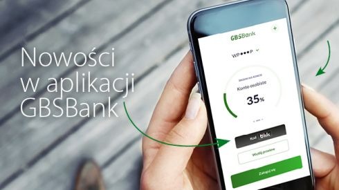 Zdjęcie do aktualności Nowa odsłona apki i bankowości internetowej GBSBanku
